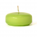 Lime green floating candles
