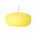 Pale yellow floating candles