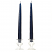 navy unscented tapers