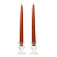 terracotta unscented tapers