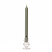 Colonial Green Taper Candle Classic 10 Inch