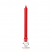 Red Taper Candle Classic 10 Inch