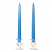 Colonial blue unscented tapers