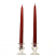burgundy unscented tapers