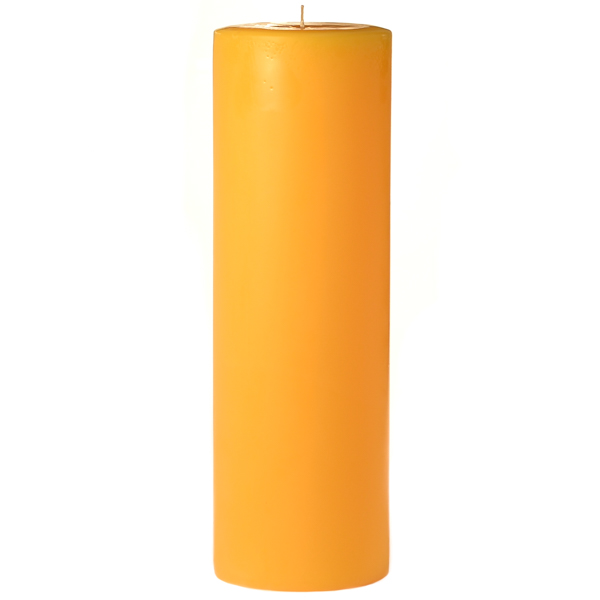 Sunflower 2x6 Pillar Candles