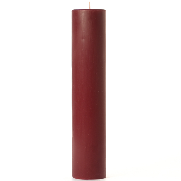 Mulberry 2x9 Pillar Candles
