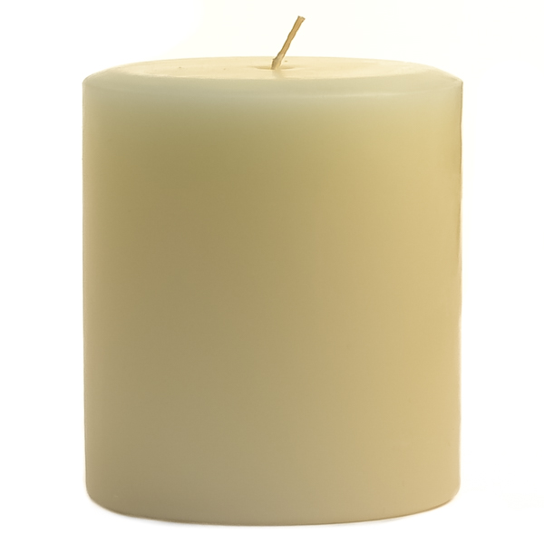 French Vanilla 3x3 Pillar Candles