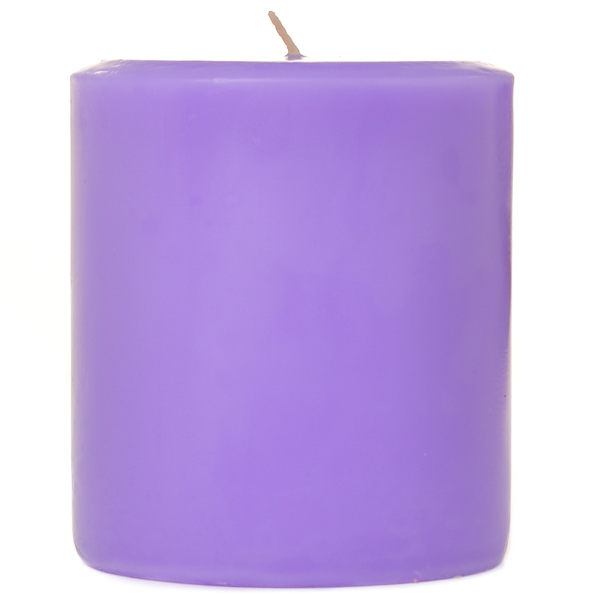 Lavender 4x4 Pillar Candles