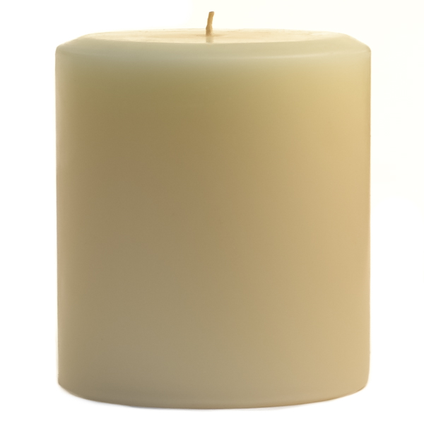 French Butter Cream 4x4 Pillar Candles