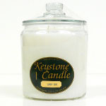 64 oz White Unscented Jar Candles