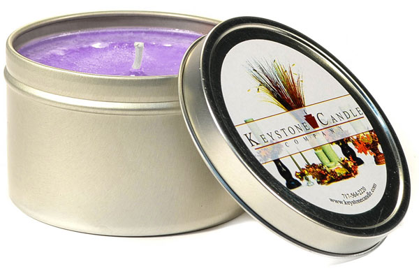Lavender Candle Tins 8 oz