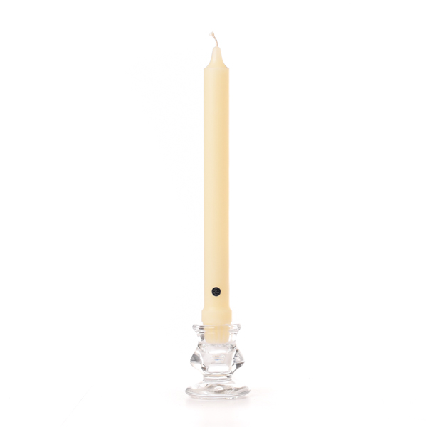Ivory Taper Candle Classic 12 Inch