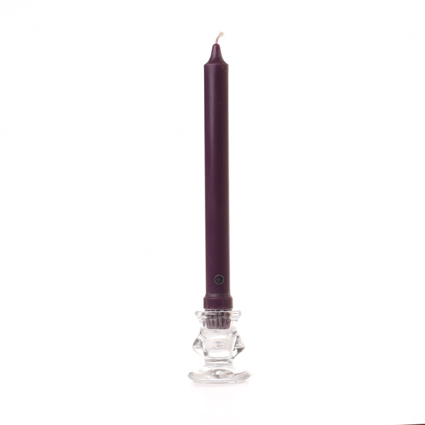Orchid Taper Candle Classic 10 Inch