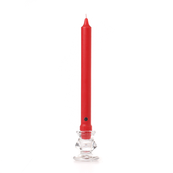 Red Taper Candle Classic 12 Inch