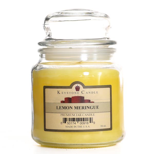 16 oz Lemon Meringue Jar Candles