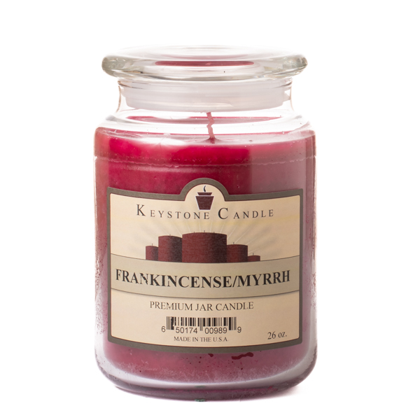 26 oz Frankincense/Myrrh Jar Candles