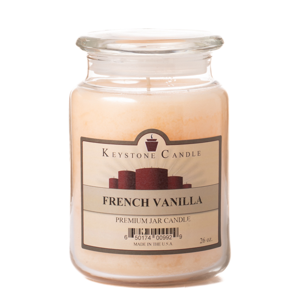 26 oz French Vanilla Jar Candles