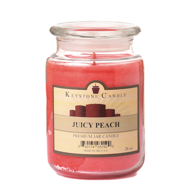 26 oz Juicy Peach Jar Candles