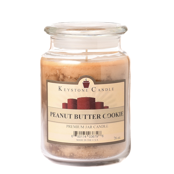 26 oz Peanut Butter Cookie Jar Candles