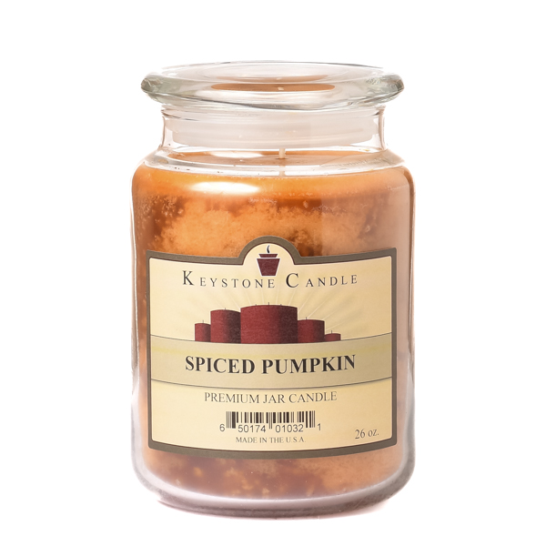 26 oz Spiced Pumpkin Jar Candles