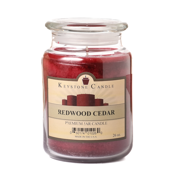 26 oz Redwood Cedar Jar Candles