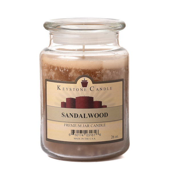 26 oz Sandalwood Jar Candles