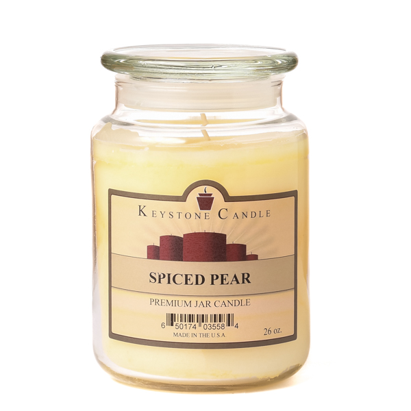 26 oz Spiced Pear Jar Candles