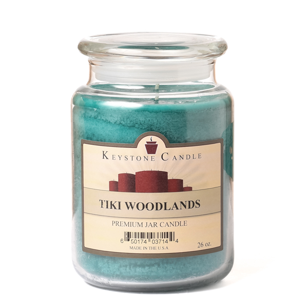26 oz Tiki Woodlands Jar Candles
