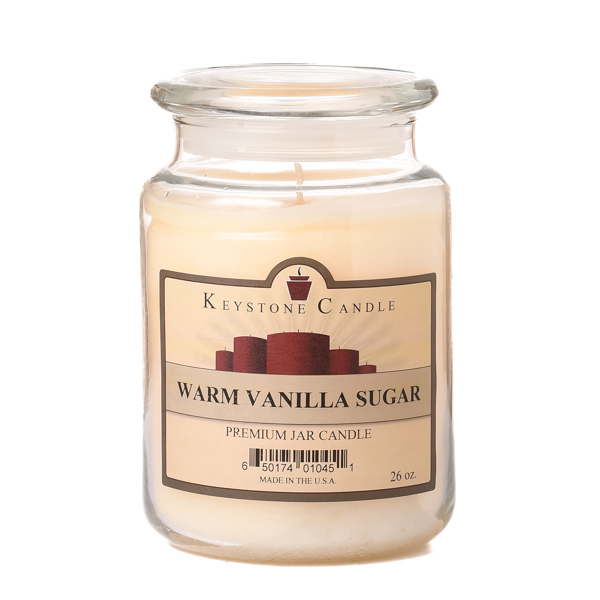 26 oz Warm Vanilla Sugar Jar Candles