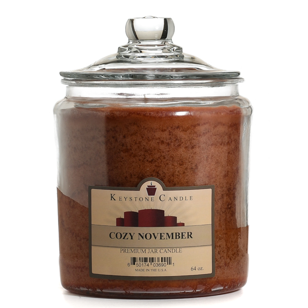 64 oz Cozy November Jar Candles