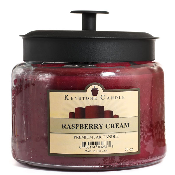 70 oz Montana Jar Candles Raspberry Cream