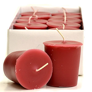 Raspberry Cream Votive Candles