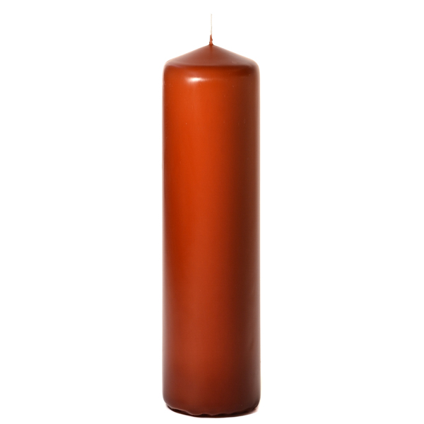 3x11 Terracotta Pillar Candles Unscented