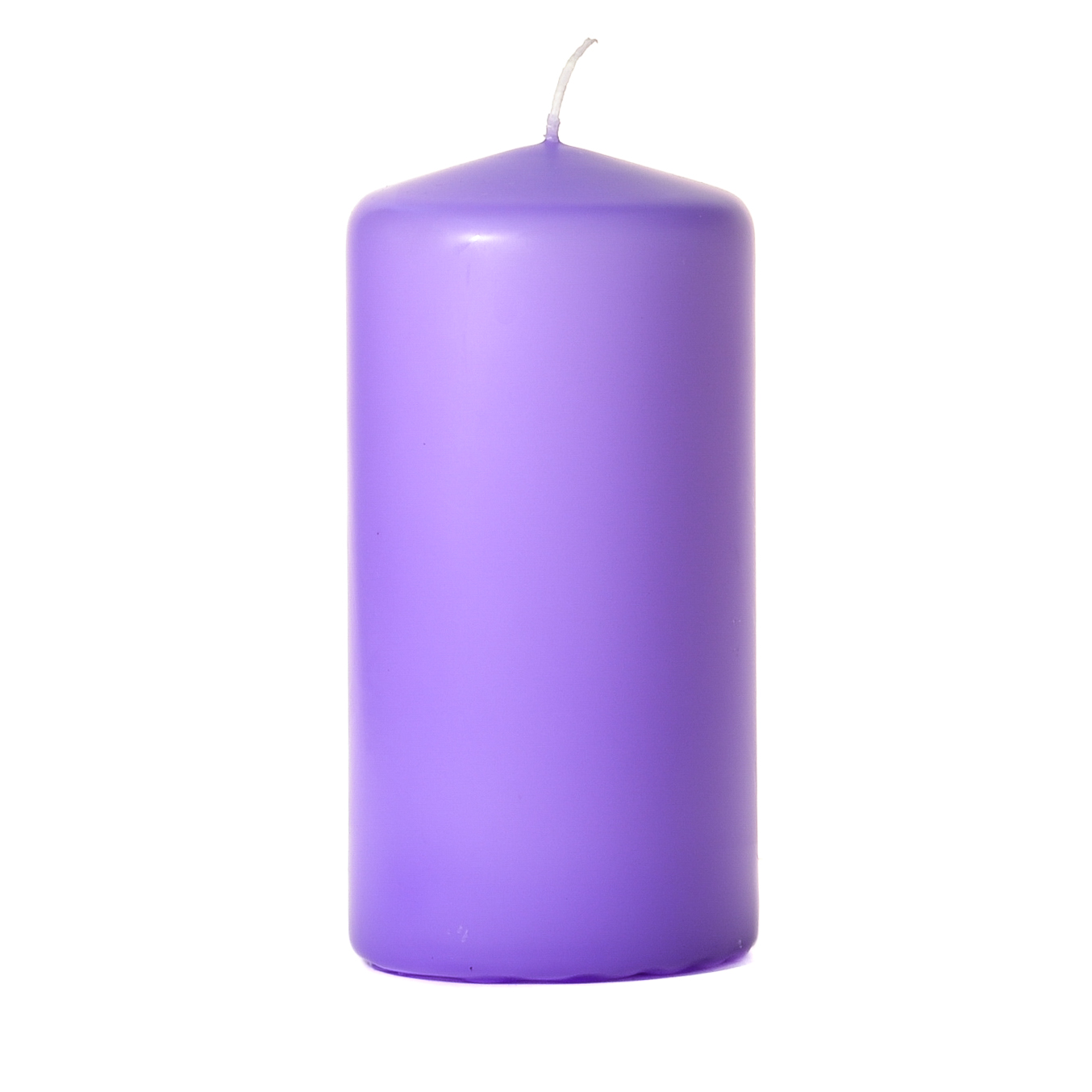 3x6 Orchid Pillar Candles Unscented