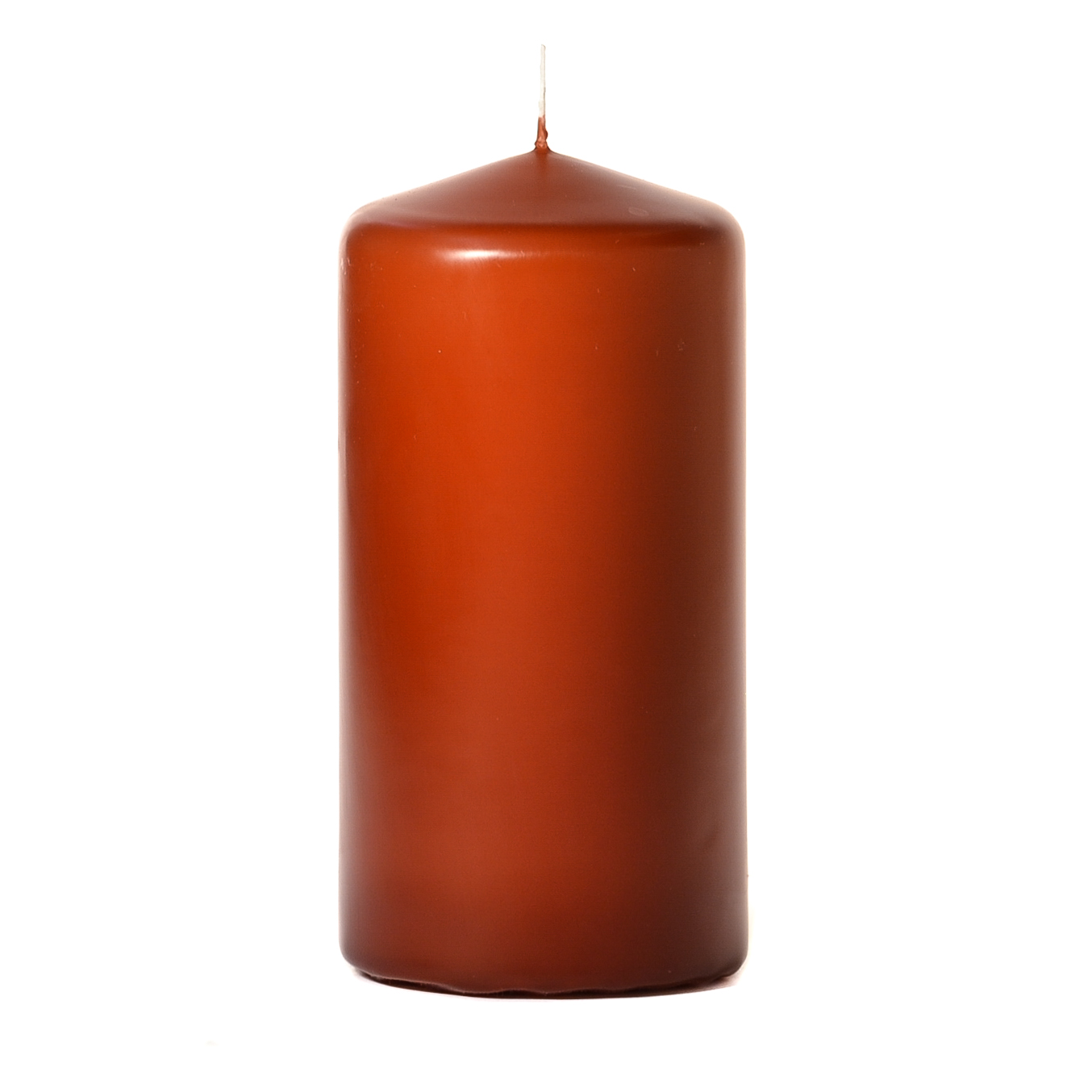 3x6 Terracotta Pillar Candles Unscented