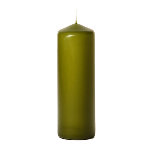 3x9 Sage Pillar Candles Unscented