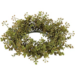 Eucalyptus Candle Ring 6 Inch