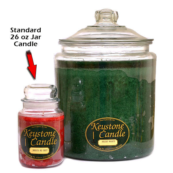 GigantiCandle 2 Gallon Jar