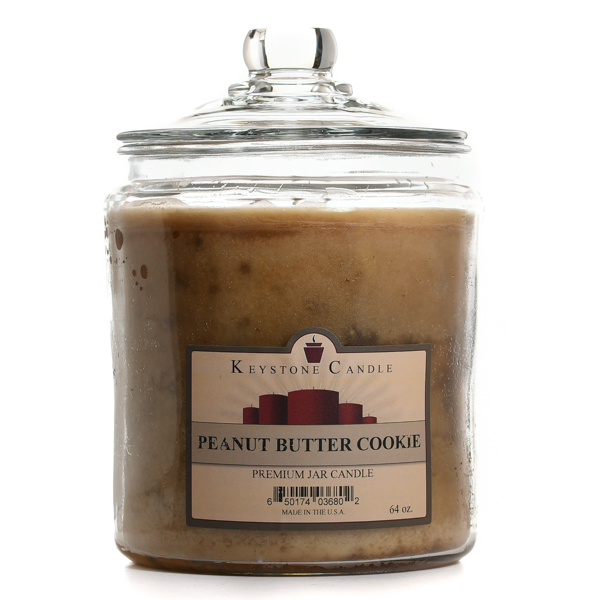 64 oz Peanut Butter Cookie Jar Candles