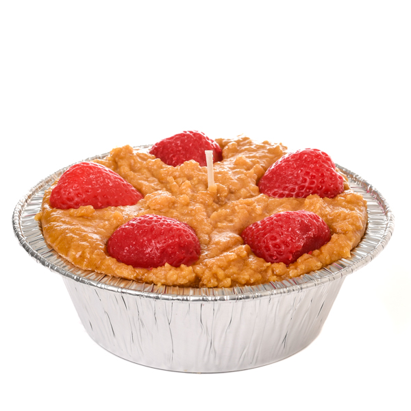 Strawberry Pie Candles 5 Inch