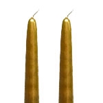 Gold Taper Candles 12 Inch