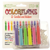 Colored Flame Birthday Candles