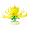 Musical Flower Birthday Candles Yellow