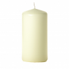 3x6 Ivory Pillar Candles Unscented