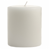 Unscented White 3x3 Pillar Candles