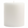 Unscented White 4x4 Pillar Candles
