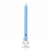Coastal Blue Taper Candle Classic 10 Inch