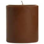 Chocolate Fudge 3x3 Pillar Candles