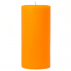 Orange Twist 3x6 Pillar Candles