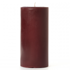 Leather Pipe and Woods 4x6 Pillar Candles